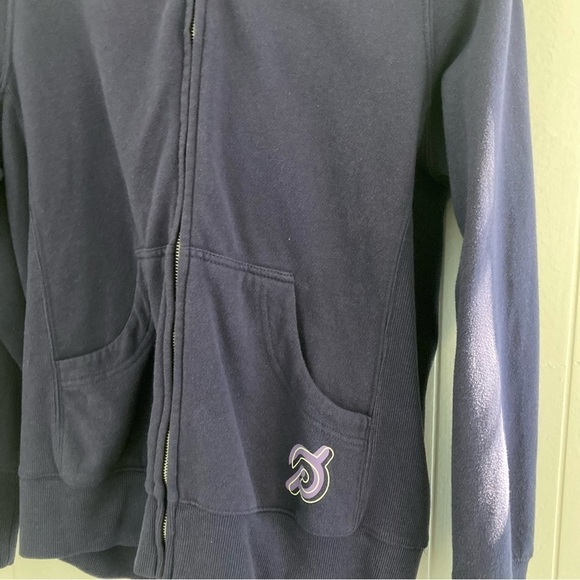 Peloton Ultimate Fleece Zip Hoodie Purple Size Large - Picture 7 of 7